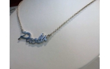 Collana Names argento platinato Paola